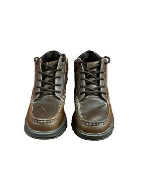 Arizona Jean Company Brown Leather Hiking Fall Ankle Boots Women’s Size 7.5